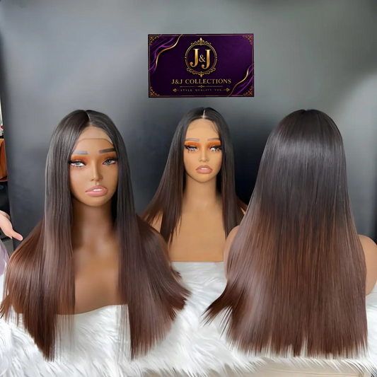 SDD Vietnamese Hair Bone Straight Raw Wigs 26 inch