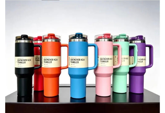 Bold Stanley Quencher H2.0 Tumbler – 40 oz, can also be costumize with your name