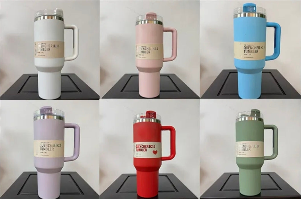 Bold  Stanley Quencher H2.0 Tumbler – 40 oz, can also be costumize with your name
