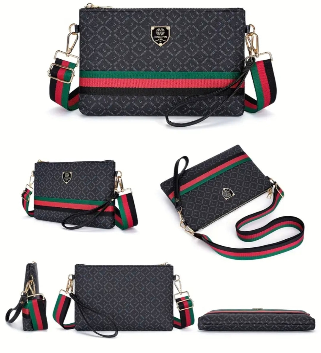 Men's Casual Clutch Bag with Card Slot Shoulder Bag