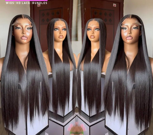 Bone straight 100% human hair 30inch