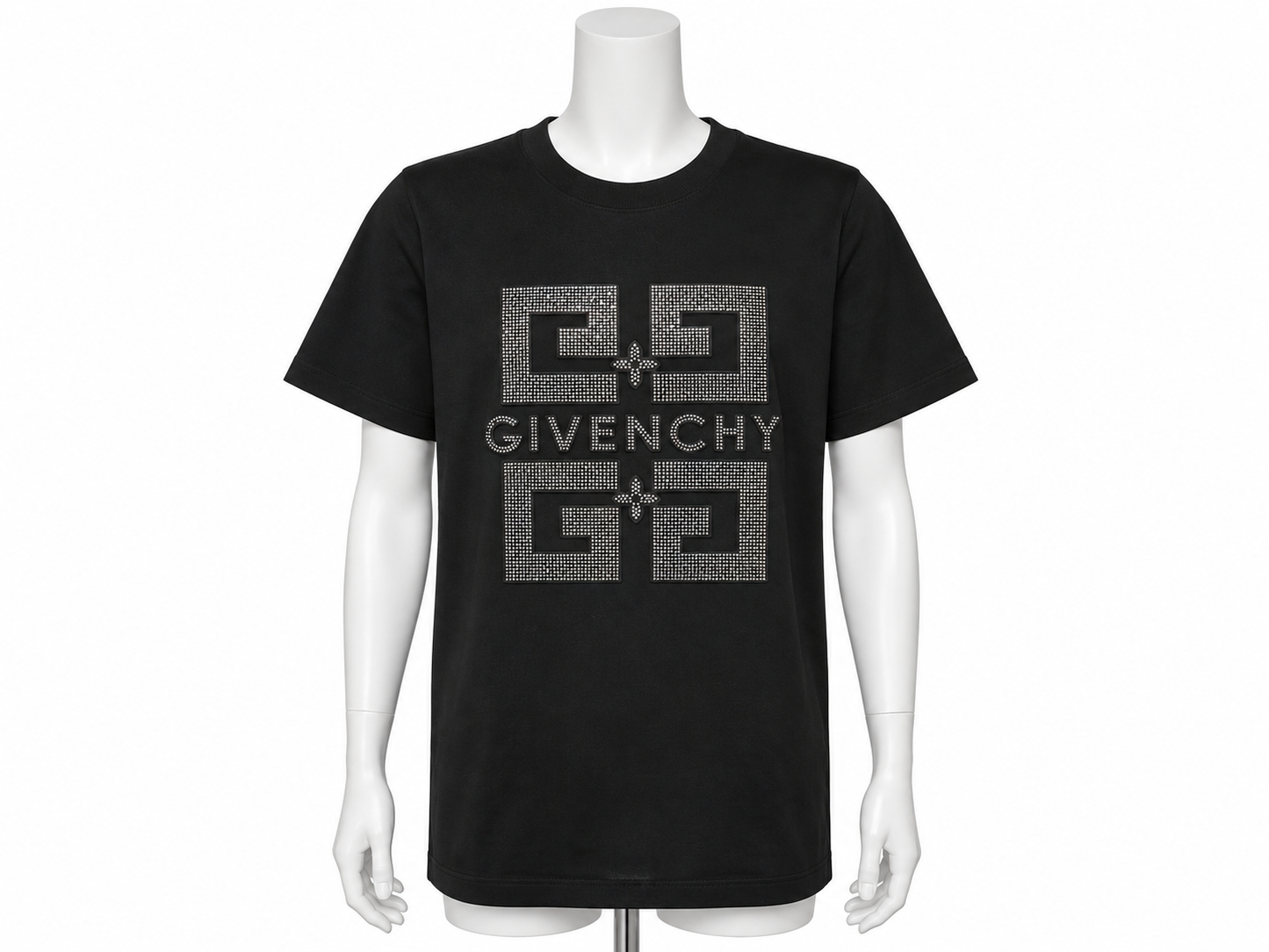 White & black  luxury 450g Unisex T-Shirt XL